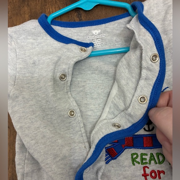 Baby Boy Bear Hug Sleeper - Picture 6 of 7